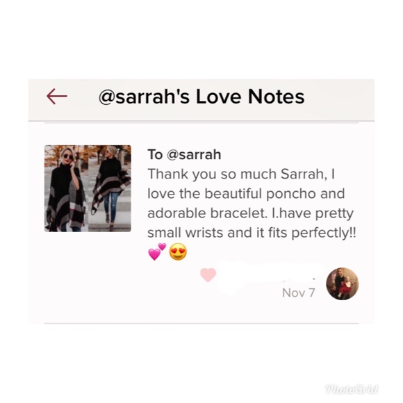 Sample Sale! New Comfy Cozy Chic Plaid Poncho - Picture 5 of 7